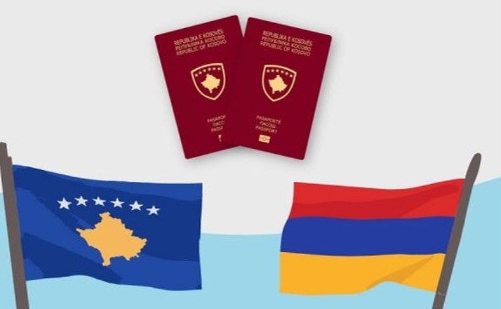 Hap i rëndësishëm, Armenia njeh pasaportat e Kosovës